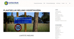 Desktop Screenshot of plaatselijkbelang.nl