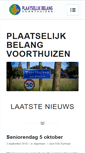 Mobile Screenshot of plaatselijkbelang.nl